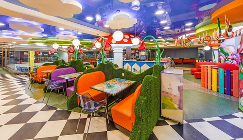 Семейное кафе Jungle Jump на метро Молодёжная