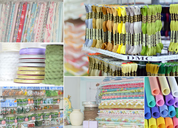 магазин товаров для рукоделия. диск из пластика. товары для рукоделия. материалы для рукоделия. фон рукоделие.